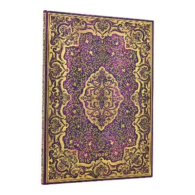 2026 Picaresque Grande 12-month Vertical Hardcover Flexi Dayplanner 2026 (Elastic Band Closure) -  Paperblanks