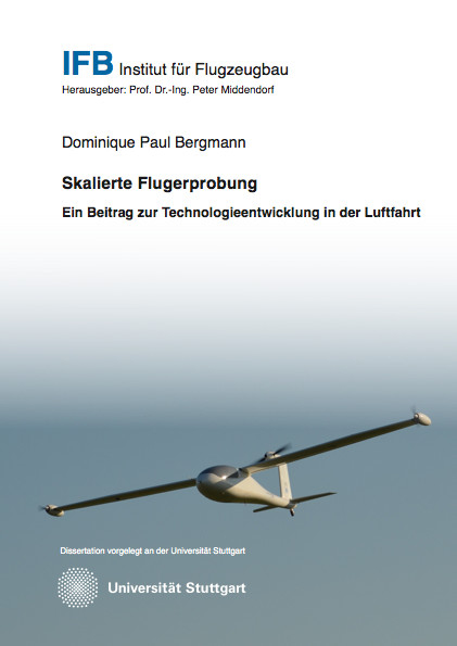 Skalierte Flugerprobung Ein Beitrag zur Technologieentwicklung in der Luftfahrt - Dominique Paul Bergmann
