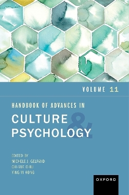 Handbook of Advances in Culture and Psychology - 