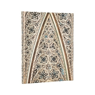 2026 Vault of the Milan Cathedral (Duomo di Milano) Ultra 12-month Horizontal Hardcover Flexi Dayplanner 2026 (Wrap Closure)