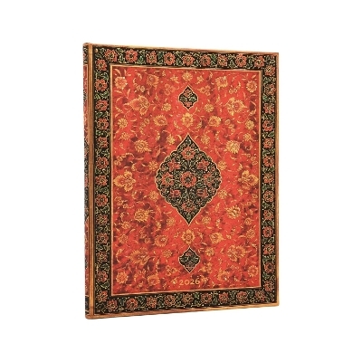 2026 Layla (Persian Poetry) Ultra 12-month Vertical Hardcover Flexi Dayplanner 2026 (Elastic Band Closure) -  Paperblanks