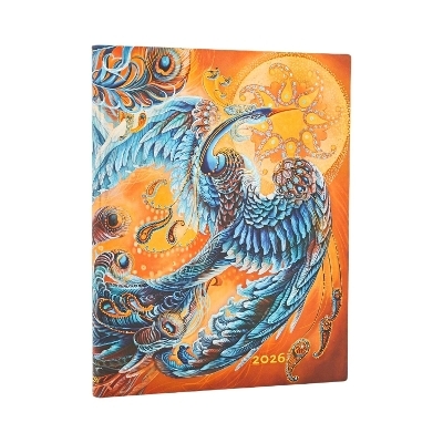 2026 Skybird (Birds of Happiness) Ultra 12-month Vertical Softcover Flexi Dayplanner 2026 (Elastic Band Closure) -  Paperblanks