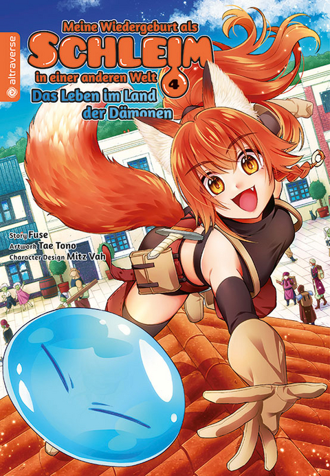 Meine Wiedergeburt als Schleim in einer anderen Welt &ndash; Das Leben im Land der D&auml;monen 04 -  Fuse, Wataru Kajika, Mitz Vah