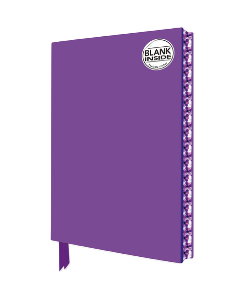 Mystic Mauve Blank Artisan Notebook (Flame Tree Journals) - 