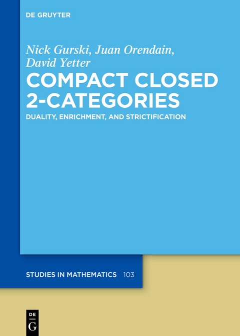 Compact Closed 2-Categories - Nick Gurski, Juan Orendain, David Yetter