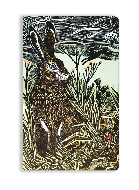 Angela Harding: Hidden Hares (Soft Touch Journal) - 