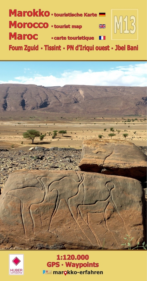 M13: Foum Zguid - Tissint - PN d'Iriqui ouest - Jbel Bani - A. + B. Conrad