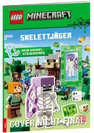 LEGO® - Minecraft® - Skelettjäger - Mein Wimmel-Stickerspaß