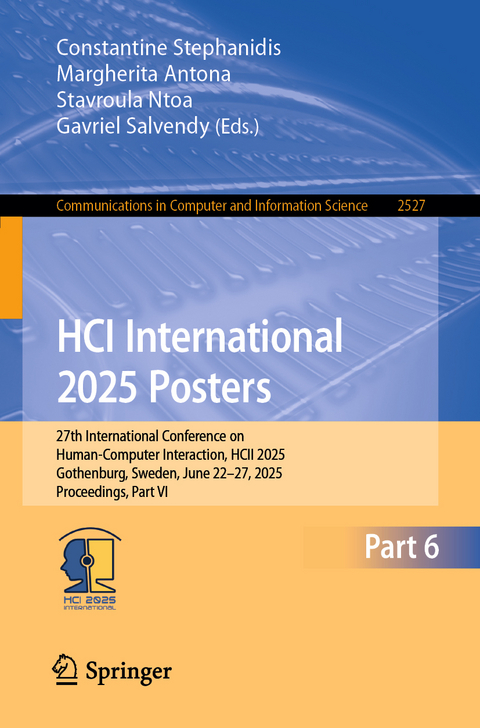 HCI International 2025 Posters - 