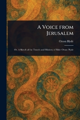 A Voice From Jerusalem