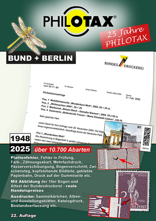 Abarten-Katalog Bund + Berlin 22.Auflage
