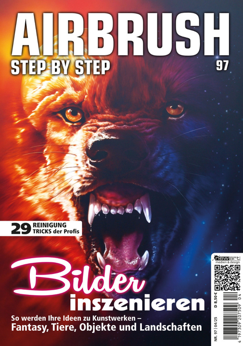 Airbrush Step by Step 97 - Ingo Körner, Georg Huber, André Grafia, Nestor Espinoza