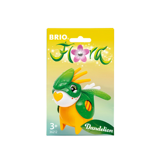 BRIO Flora - 36212 Dandelion im Blatt-Outfit | Spielzeug für endlosen fantasievollen Spielspaß für Mädchen und Jungen ab 3 Jahren - wunderschönes Geschenk