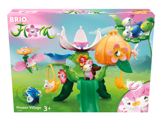 BRIO Flora - 36240 Starter-Set Blumendorf | Spielset für endlosen fantasievollen Spielspaß für Mädchen und Jungen ab 3 Jahren - wunderschönes Geschenk