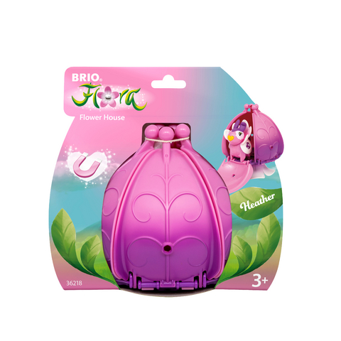 BRIO Flora - 36218 Heathers Blumenhaus | Spielset f&uuml;r endlosen fantasievollen Spielspa&szlig; f&uuml;r M&auml;dchen und Jungen ab 3 Jahren - wundersch&ouml;nes Geschenk