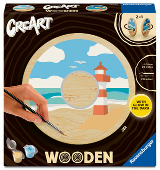CreArt, Malen nach Zahlen Wooden - Sea