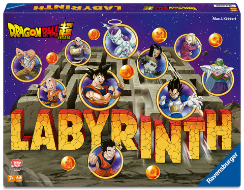 Dragon Ball Super Labyrinth - Gesellschaftsspiel & Brettspiel ab 7 Jahre - Max J. Kobbert