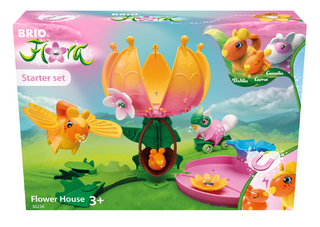 BRIO Flora - 36236 Starter-Set Blumenhaus | Spielzeug für endlosen fantasievollen Spielspaß für Mädchen und Jungen ab 3 Jahren