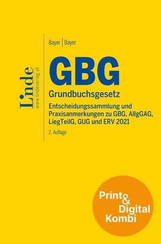 GBG | Grundbuchsgesetz (Kombi Print&digital)