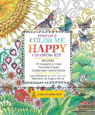 Portable Color Me Happy Coloring Kit - Lacy Mucklow, Angela Porter
