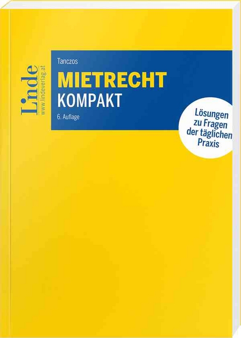 Mietrecht kompakt - Alfred Tanczos