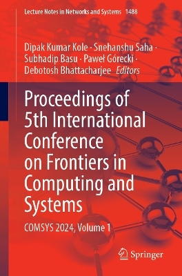 Proceedings of 5th International Conference on Frontiers in Computing and Systems - 