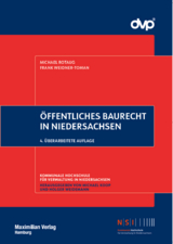 &Ouml;ffentliches Baurecht in Niedersachsen - Michael Rotaug, Frank Weidner-Toman