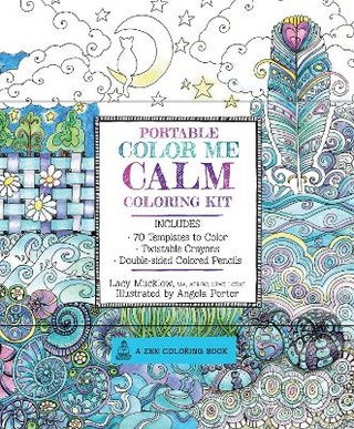 Portable Color Me Calm Coloring Kit