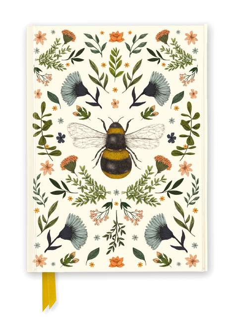 Jade Mosinski: Botanical Bee (Foiled Journal) - 