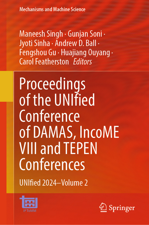 Proceedings of the UNIfied Conference of DAMAS, IncoME VIII and TEPEN Conferences - 
