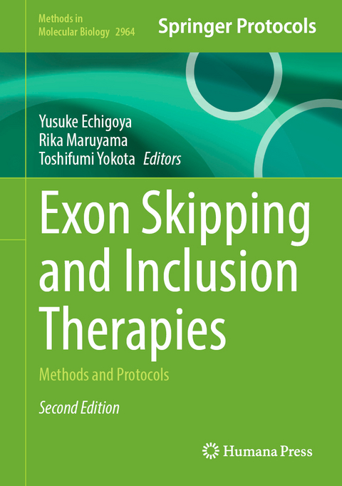 Exon Skipping and Inclusion Therapies - 
