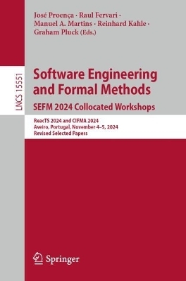 Software Engineering and Formal Methods. SEFM 2024 Collocated Workshops - 