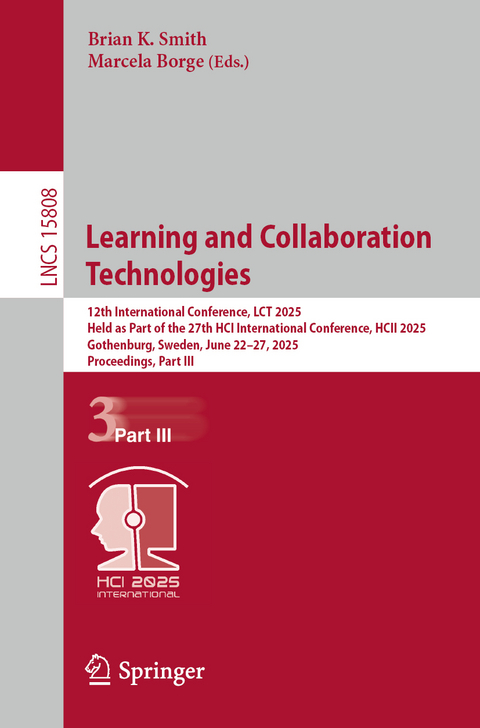 Learning and Collaboration Technologies - 
