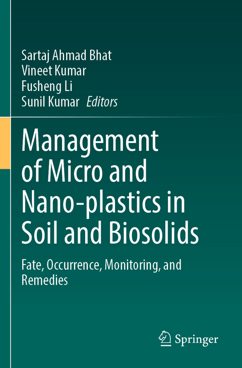 Management of Micro and Nano-plastics in Soil and Biosolids - 