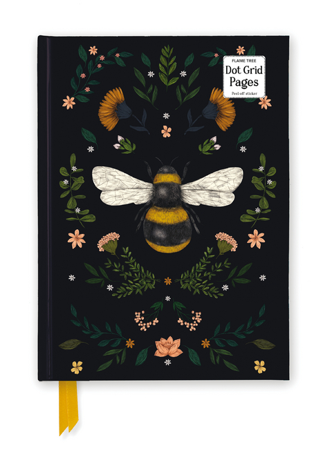 Jade Mosinski: Bee (Foiled Dot Grid Journal) - 