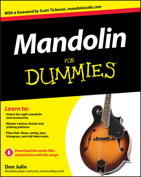 Mandolin For Dummies, Enhanced Edition - Don Julin