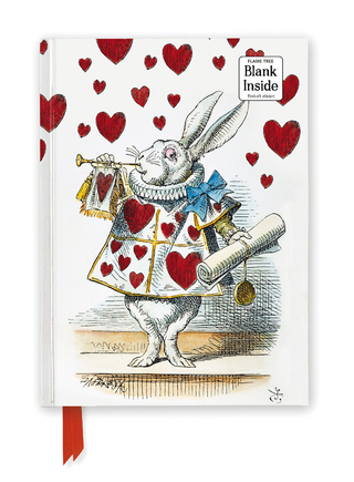 Alice's Adventures in Wonderland: White Rabbit (Foiled Blank Journal)