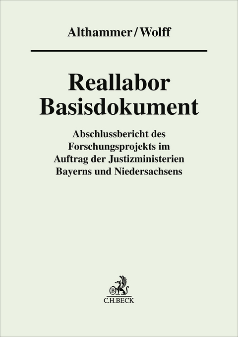 Reallabor Basisdokument - Christoph Althammer, Christian Wolff