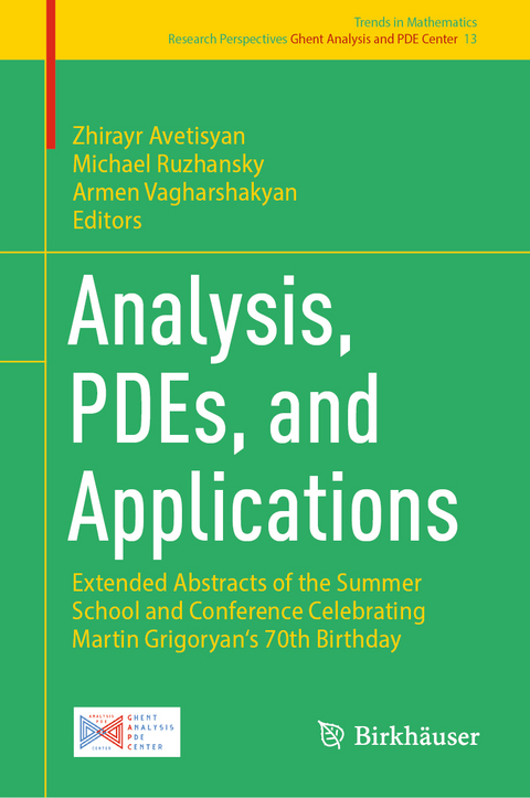 Analysis, PDEs, and Applications - 