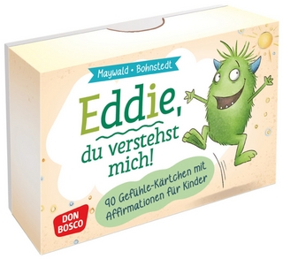 Eddie, du verstehst mich! 90 Gefühle-Kärtchen mit Affirmationen für Kinder