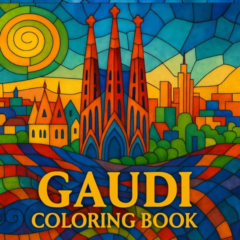 Gaudi vol 3 Coloring book - Adriana Saru