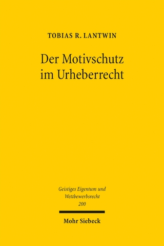 Der Motivschutz im Urheberrecht