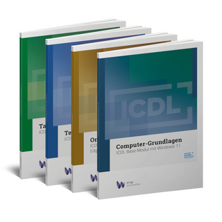ICDL Base Windows 11 - Microsoft 365 Gesamtunterlage (4 Bände)
