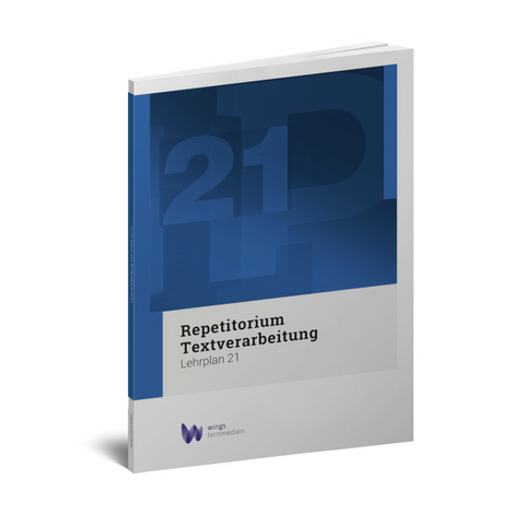 Repetitorium Textverarbeitung