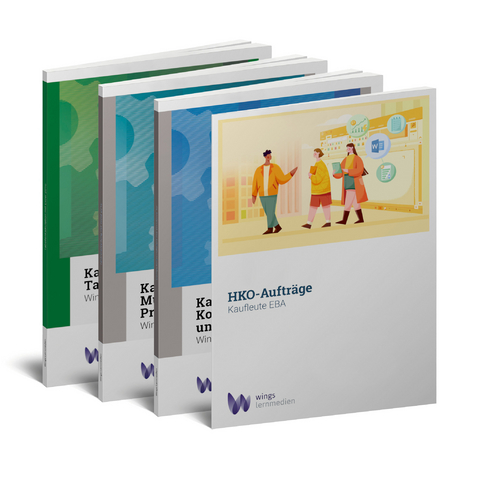 Gesamtunterlage Kauffrau/Kaufmann EBA (4 Bände)
