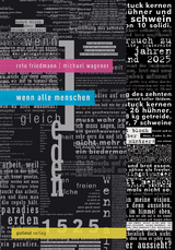 wenn alle menschen - Reto Friedmann, Michael Wagener