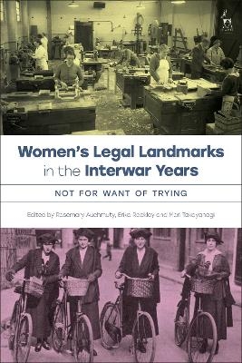 Women’s Legal Landmarks in the Interwar Years