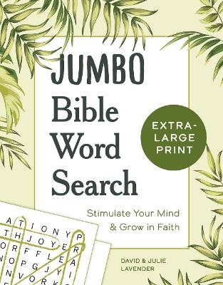 Jumbo Bible Word Search - David Lavender, Julie Lavender