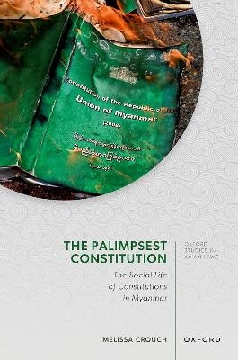 The Palimpsest Constitution - Prof Melissa Crouch