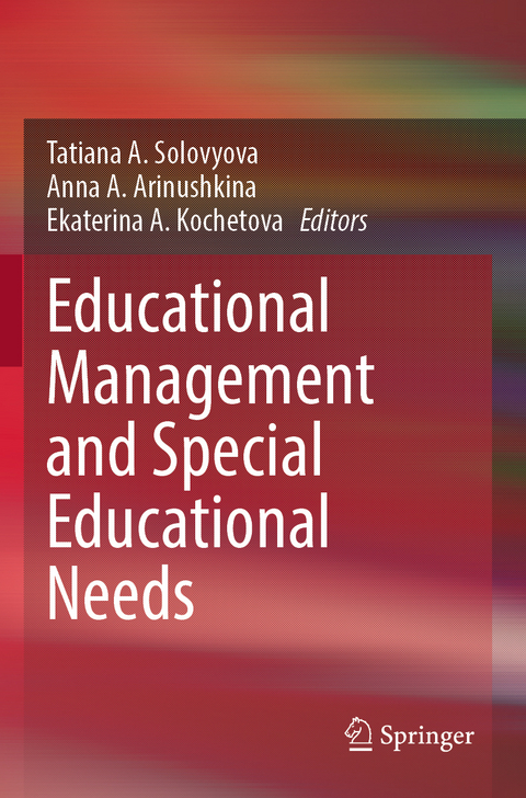 Educational Management and Special Educational Needs - 